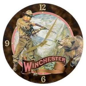  Winchester Rifle Gun Bear Hunter Frontier Wild West Wall 