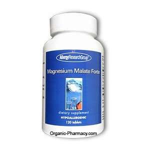  magnesium malate forte 120 tablets by allergy research 
