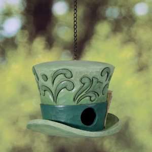   DISNEY TRADITIONS ALICE IN WONDERLAND MAD HATTER BIRDHOUSE: Everything