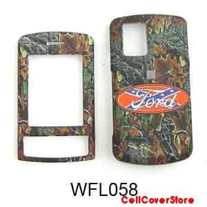 Hard Phone Case Cover For LG Shine CU720 Camo Rebel Ford  