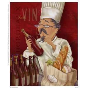  Wine Chef I   Poster by Shari Warren (8.5x10.5)