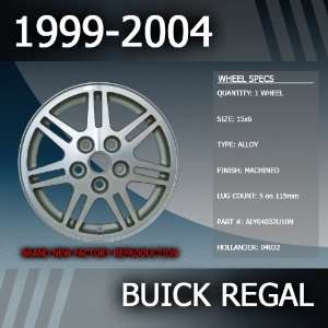  2000 2004 Buick Regal Factory 16 Replacement Wheel 