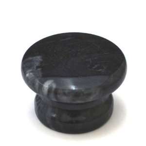  Cal Crystal Marble Knob (CAL RP 3 BLK) Black