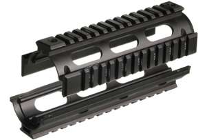 UTG Carbine Quad Rail BLACK Tactical Gun Rifle 4 Scope   Sight   Red 