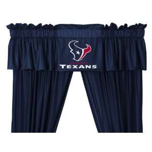 Best Quality Locker Room Valance   Houston Texans NFL /Color Midnight 
