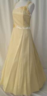   Pageant Party Ball Gown Bridesmaid Satin Size Large# 12 NEW  