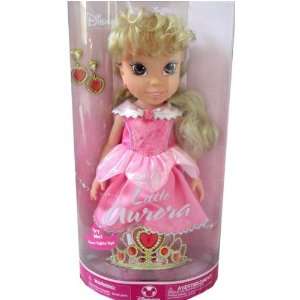   Princess Little Aurora Doll w/ Lights Up Jewelry Set: Toys & Games