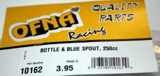 Ofna Fuel Bottle Blue Spout 250cc ~OFN10162  