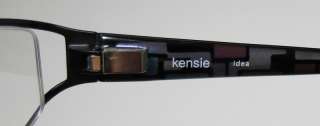 NEW KENSIE IDEA 51 16 135 BLACK EYEGLASS/GLASSES/FRAME WOMENS 