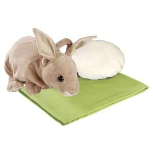  Bunny Brown Pillow Buddy by Wild Republic: Toys & Games