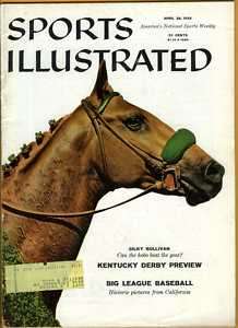 1958 Sports Illustrated Kentucky Derby preview racing  