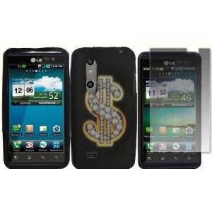  Dollar TPU+PC Case Cover+LCD Screen Protector for LG 