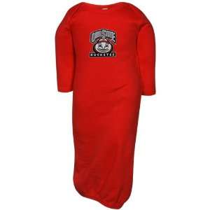   Ohio State Buckeyes Infant Scarlet Layette Gown