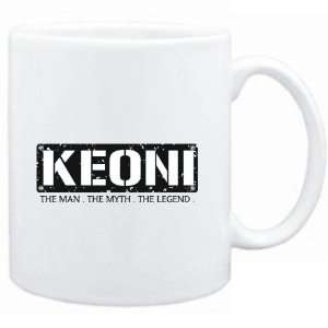  Mug White  Keoni  THE MAN   THE MYTH   THE LEGEND  Male 