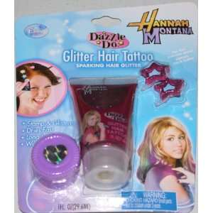  Hannah Montana Glitter Hair Tattoo Beauty