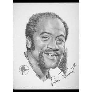 1974 Luis Tiant Boston Red Sox Lithograph Sports 