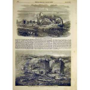  1858 Wreckhills Landslip Engine House Victoria Works