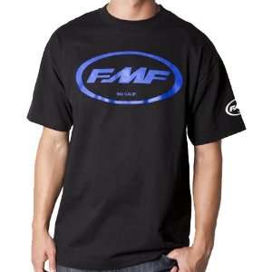  FMF Apparel Classic Don T Shirt   Medium/Black/Blue 
