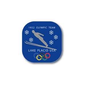  1932 Lake Placid Olympics Five Rings Pin: Sports 