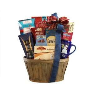 Wine Country Gift Baskets Cocoa, Tea and Sweets Winter Assortment, 4 