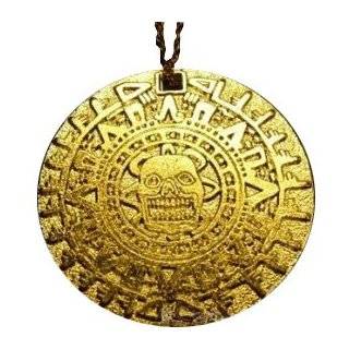  Safe Pewter Mayan Calender Charm Jewelry