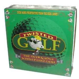 Twisted Gold   The Outrageous Wind Up Golf Game Toys 