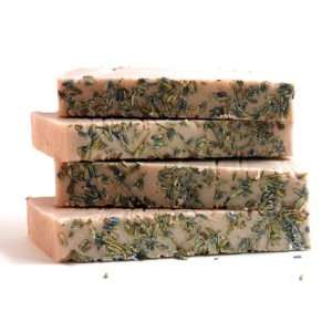  Lavender Soap Bar with Shea Butter and Organic Dried Lavender 
