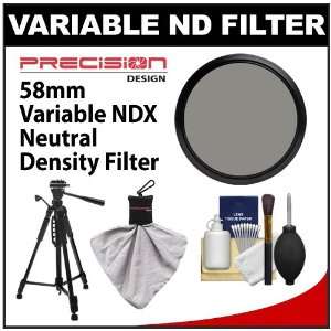  Precision Design 58mm Variable NDX Neutral Density Filter 