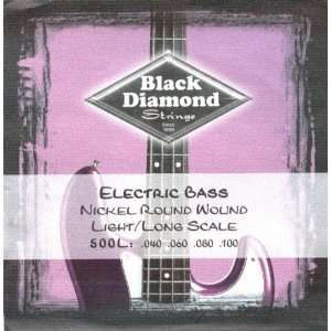Black Diamond on Sale Black Diamond Electric Bass Guitar Nickel Wound 