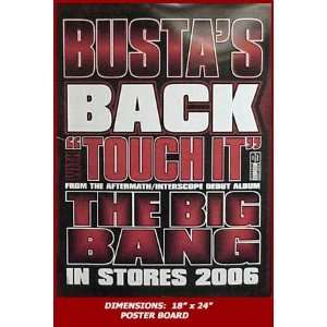  BUSTA RHYMES The Big Bang 18x24 Poster Board Everything 