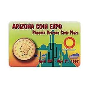  Collectible Phone Card: 5m Arizona Coin Expo Phoenix (04 