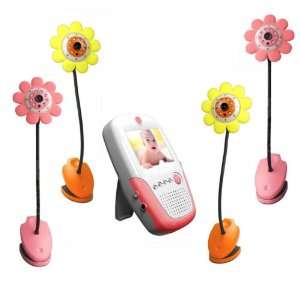   with rechargeable receiver w/ 4 Packs CCTV Surveillance Cameras: Baby