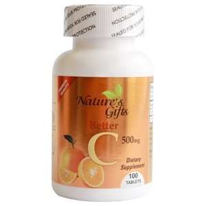   Gifts Better C   Vitamin C 500mg (100 Tablets)