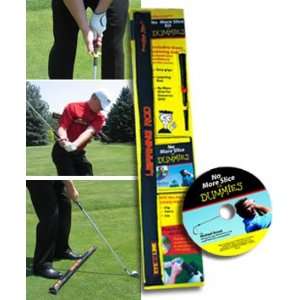 Eyeline Golf No More Slice Kit For Dummies DVD Sports 