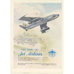   Type 152 Jet Airliner Aircraft Print Ad (52954)
