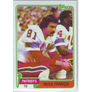  1981 Topps Football New England Patriots Team Set: Sports 