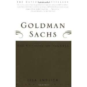  Goldman Sachs  The Culture of Success [Paperback] Lisa 