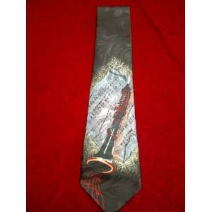  Black Neck Tie with Clarinet in Red: Everything Else
