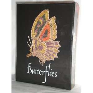  Butterflies Note Cards, 20 Die Cut Cards and Envelopes 