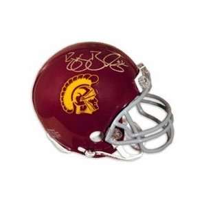 Reggie Bush Autographed USC Trojans Mini Football Helmet
