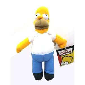  10in Tall Homer Simpson Plush   Small Plush Characters 