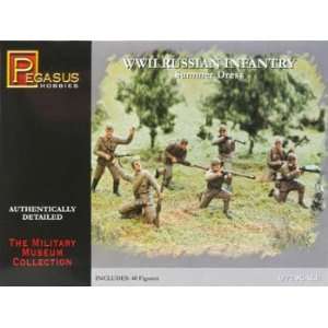   Russian Infantry Summer Dress (Plastic Figure Model) Toys & Games