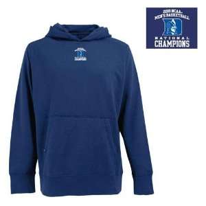  Duke Final Four Champs Mens Signature Hooded Sweatshirt 