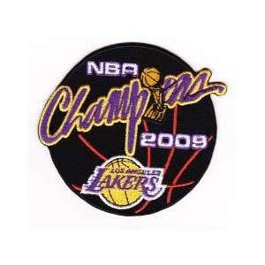  2009 NBA Champs Patch Los Angeles Lakers: Sports 