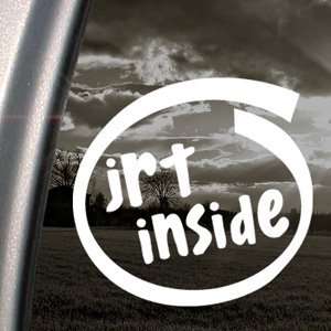  JACK RUSSELL TERRIER Decal JRT INSIDE Window Sticker 