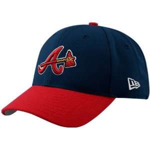 New Era Atlanta Braves Navy Blue Pinch Hitter Adjustable Hat:  