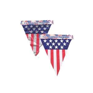  Triangle Independence Day Banners Case Pack 72   679617 