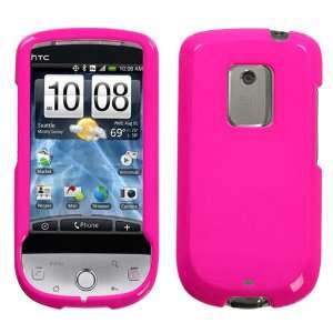   Neon Hot Pink Protector Case for HTC Hero: Cell Phones & Accessories