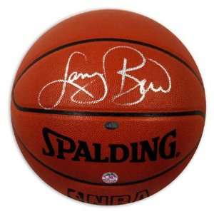  Larry Bird Autographed Pro Basketball: Sports & Outdoors