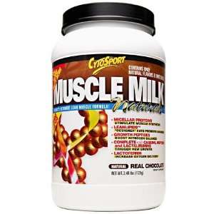  Cytosport Muscle Milk, Real Chocolate, 2.48 lbs (1125 g 